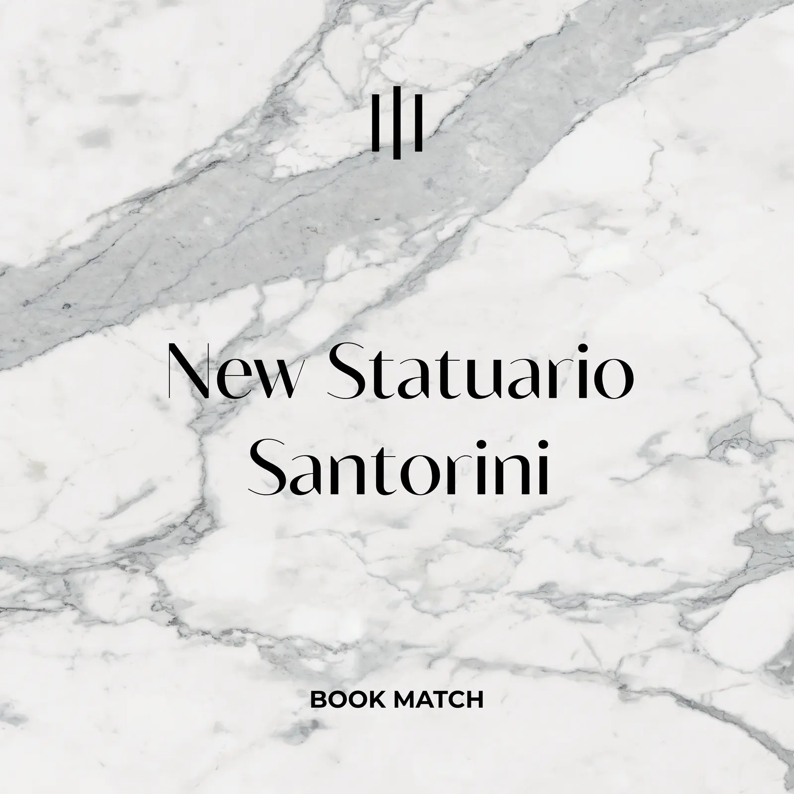 New Statuario Santorini — Close